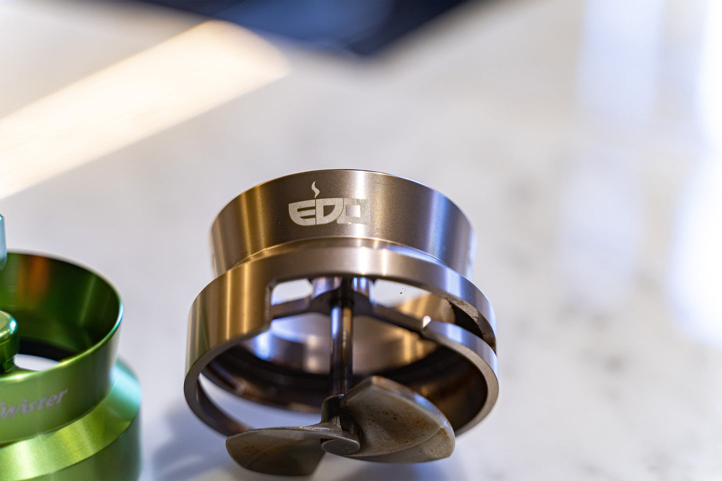 Green Twister Coffee Distributor