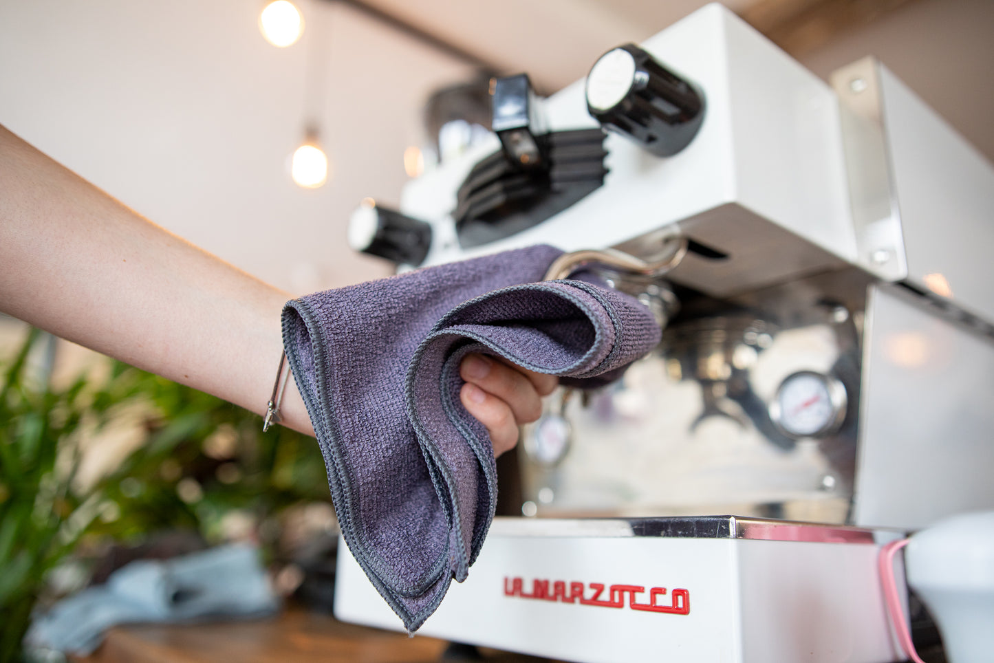 Grey 40x30cm Barista Towel