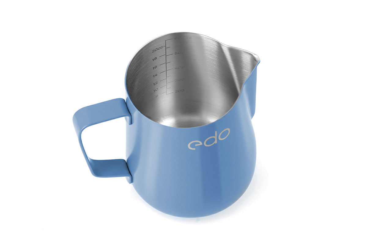 Pro Lined Milk Pitcher - 600ml | Blue