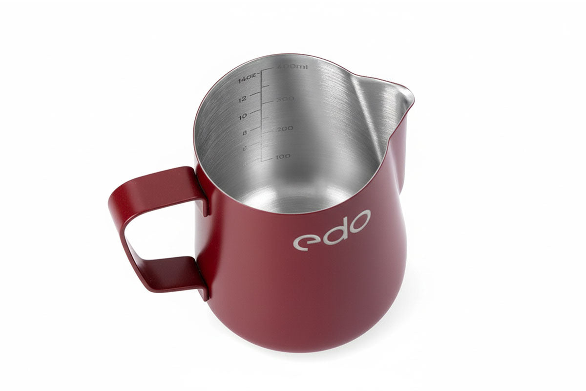 Pro Lined Milk Pitcher - 400ml | Cranberry