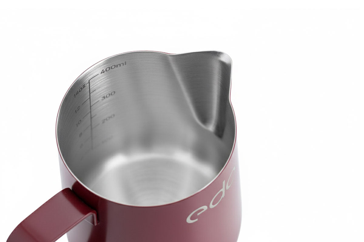 Pro Lined Milk Pitcher - 400ml | Cranberry