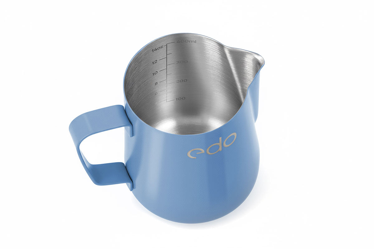 Pro Lined Milk Pitcher - 400ml | Blue