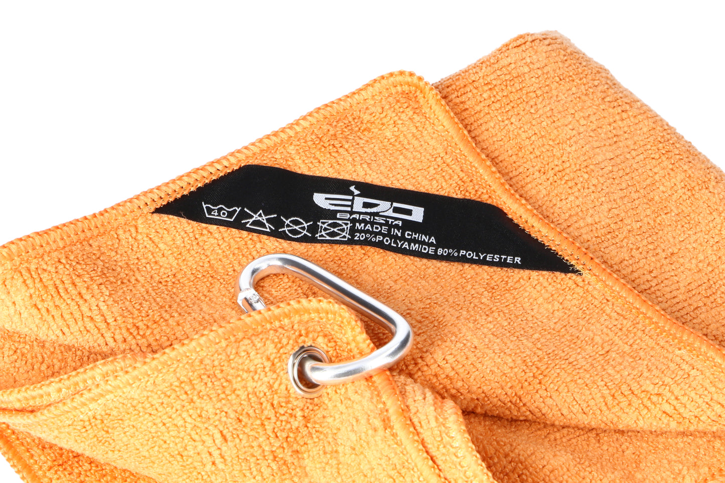 Orange Barista Towel With Clip